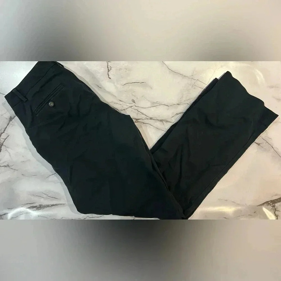 Women’s Gap Black Straight Leg Pants Size 8 Regular - Picture 1 of 4